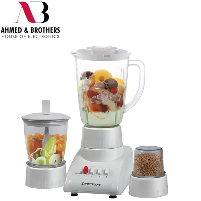 WestPoint Blender dry & chopper mill (3 in 1) Unbreakable, WF-312