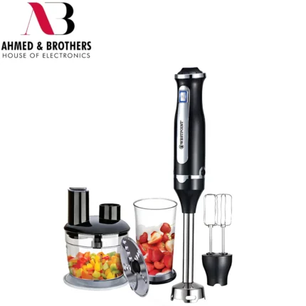 WestPoint Hand blender, Steel Rod with egg beater, (800 W) WF-9916