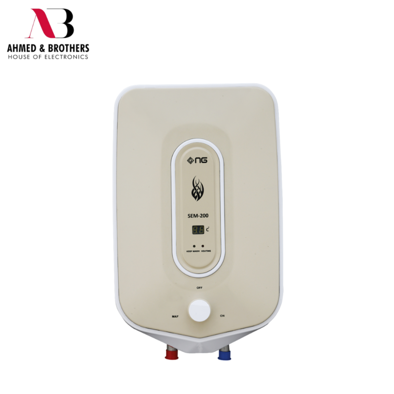 NASGAS FAST ELECTRIC WATER HEATER SEM-200 PLASTIC BODY