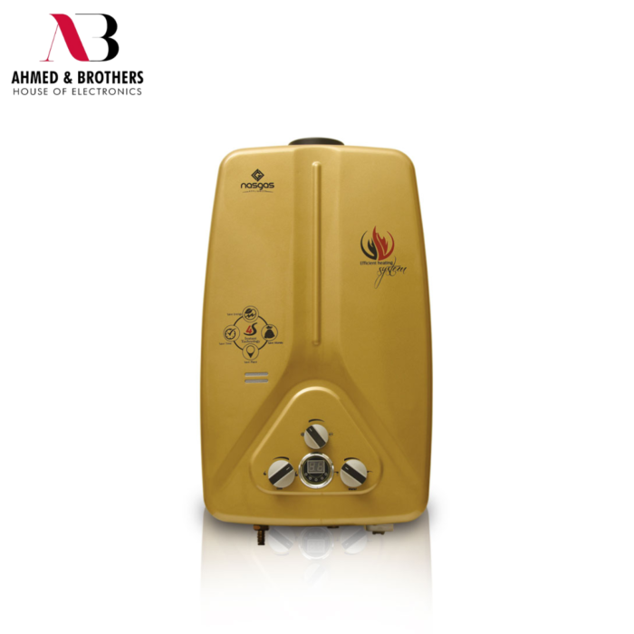 NASGAS GAS INSTANT WATER HEATERS DG-77L GOLD